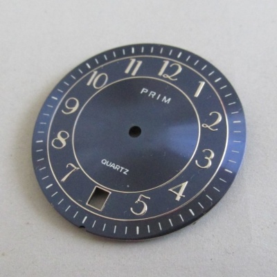 Číselník na hodinky Prim Quartz, modrý