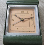 Starý cestovní budíček Chronotechna