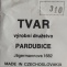 TVAR sklo 310
