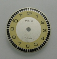Použitý číselník hodinek Prim, kal.66. č.41
