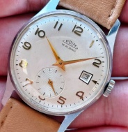 Československé mechanické retro hodinky PRIM Datumatic zo 60. rokov