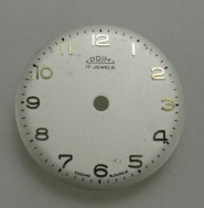 Použitý číselník hodinek Prim, kal.66. č.47