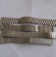 Ocelové tahy - řemínky na hodinky 18mm - stainless steel - 4 kusy
