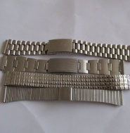 Ocelové tahy - řemínky na hodinky 18mm - stainless steel - 4 kusy