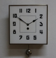 Hodiny mechanické Chronotechna, bílý číselník 