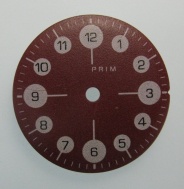 Použitý číselník hodinek Prim, kal.66. č. 57