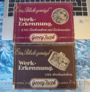 2X KATALOG HODINOVÉ STROJKY  1942