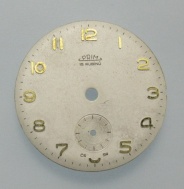 Použitý číselník hodinek Prim, kal.50. Originální výrobek Eltonu.  č. 60