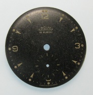 Použitý číselník hodinek Prim, kal.50. Originální výrobek Eltonu.  č. 61  