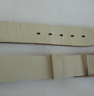 Řemínek Prim Saturn 18 mm bílý