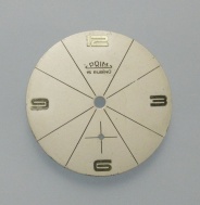 Použitý číselník hodinek Prim, kal.50. Originální výrobek Eltonu.  č. 64 