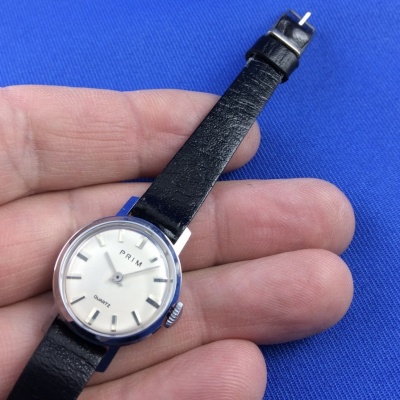 PRIM quartz chrómované dámske - top stav