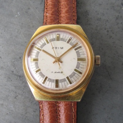 Hodinky Prim typ 66 287 3 z roku 1974