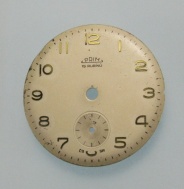 Použitý číselník hodinek Prim, kal.50. č. 88
