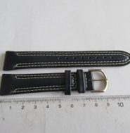 Řemínek na náramkové hodinky 18mm - tmavě modrý, řemen na hodinky