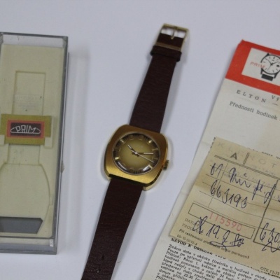 pánské hodinky Prim 68 + set,