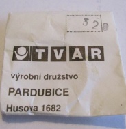 320 - SKLO TVAR PARDUBICE 