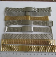 Ocelové tahy - řemínky na hodinky - mix - 8 kusů - 18mm, vhodné na hodinky Prim