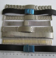 Ocelové tahy - řemínky na hodinky - mix - 8 kusů - 18mm, vhodné na hodinky Prim,č.5
