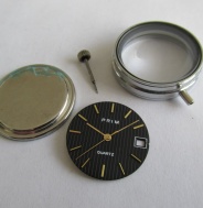 Nepoužité díly na hodinky Prim Quartz typ 210 103 6