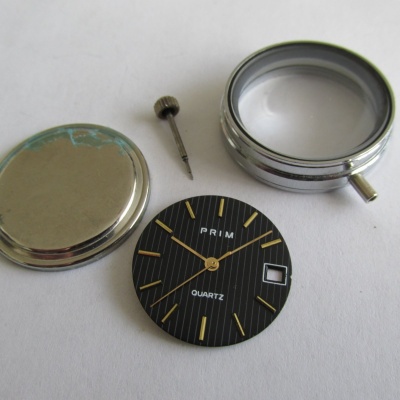 Nepoužité díly na hodinky Prim Quartz typ 210 103 6