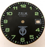 LETECKÉ PRIM AUTOMATIC. Číselník a armovací kroužek.