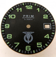 LETECKÉ PRIM AUTOMATIC. Číselník a armovací kroužek.