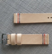 Kožený řemen k hodinkám, 19mm