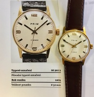 Hodinky Prim r.vzniku 1975