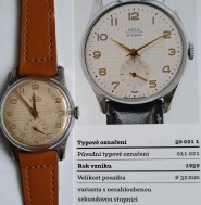 Hodinky Prim - Vločka r.v. 1959