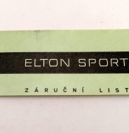 Záruční list k hodinkám ELTON SPORT. Land1