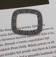 VZACNY NESEHNATELNY MINUTOVY RAMECEK NA KALIBR 97 TOP 