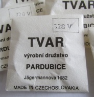 SKLO TVAR PARDUBICE - 328, NEPOUŽITÉ ORIGINÁLNÍ SKLÍČKO