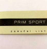 Záruční list k PRIM SPORT. Land1