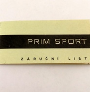 Záruční list k PRIM SPORT. Land1