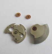 DÍLY NA HODINKY PRIM AUTOMATIC - můstek + rotor + 2x odlučovač samonátahu,č.1