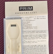 Krabička + záruční list  Prim 