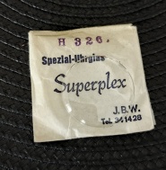 Sklíčka Speciál Uhrglas Superplex 326