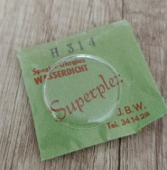 Sklíčka Speciál Uhrglas Wasserdiht 314