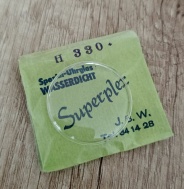 Sklíčka Speciál Uhrglas Wasserdiht 330