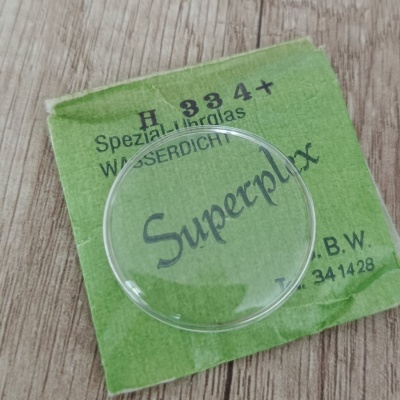 Sklíčka Speciál Uhrglas Wasserdiht 334