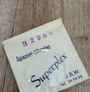 Sklíčka Speciál Uhrglas Superplex 298