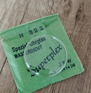 Sklíčko Speciál Uhrglas Wasserdiht 322