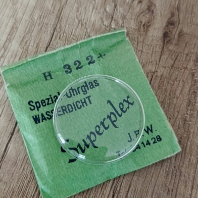 Sklíčko Speciál Uhrglas Wasserdiht 322