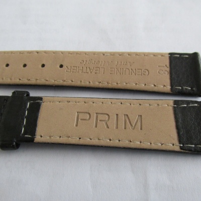 PRIM - značený řemínek na hodinky - 18mm - černý