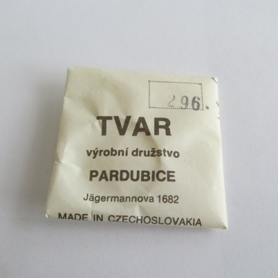 296 - SKLO TVAR PARDUBICE - 296, NEPOUŽITÉ ORIGINÁLNÍ SKLÍČKO 