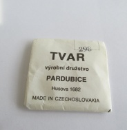 286 - SKLO TVAR PARDUBICE - 298, NEPOUŽITÉ ORIGINÁLNÍ SKLÍČKO 
