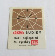 DOBOVÁ NÁLEPKA NA SIRKY - PRIM BUDÍKY I