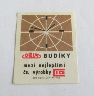 DOBOVÁ NÁLEPKA NA SIRKY - PRIM BUDÍKY I