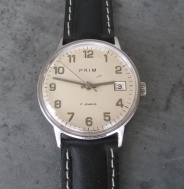 Hodinky PRIM - velikost pouzdra 34mm - Typ 68 489 1 z roku 1983
